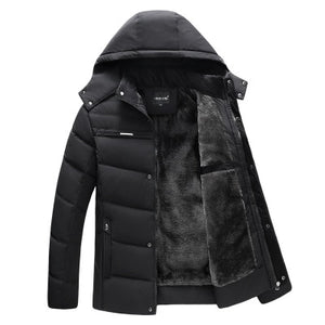 XingDeng 2019 New Arrival Brand waterproof jackets fashion warm Clothing Winter Men Cotton Winter Regular Formal Jacket And Coat