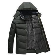 Load image into Gallery viewer, XingDeng 2019 New Arrival Brand waterproof jackets fashion warm Clothing Winter Men Cotton Winter Regular Formal Jacket And Coat