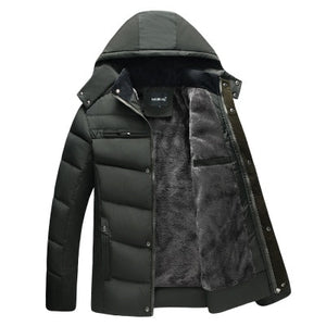 XingDeng 2019 New Arrival Brand waterproof jackets fashion warm Clothing Winter Men Cotton Winter Regular Formal Jacket And Coat