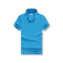 Load image into Gallery viewer, 2019 new Summer Polo Shirt men Casual Short Sleeve Solid color Polos Hombre Shirts male cotton high quality Polo Shirt top tees