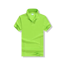 Load image into Gallery viewer, 2019 new Summer Polo Shirt men Casual Short Sleeve Solid color Polos Hombre Shirts male cotton high quality Polo Shirt top tees
