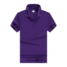 Load image into Gallery viewer, 2019 new Summer Polo Shirt men Casual Short Sleeve Solid color Polos Hombre Shirts male cotton high quality Polo Shirt top tees