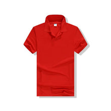 Load image into Gallery viewer, 2019 new Summer Polo Shirt men Casual Short Sleeve Solid color Polos Hombre Shirts male cotton high quality Polo Shirt top tees