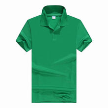 Load image into Gallery viewer, 2019 new Summer Polo Shirt men Casual Short Sleeve Solid color Polos Hombre Shirts male cotton high quality Polo Shirt top tees