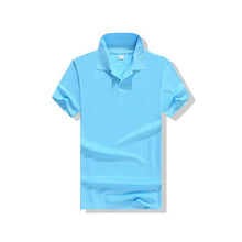 Load image into Gallery viewer, 2019 new Summer Polo Shirt men Casual Short Sleeve Solid color Polos Hombre Shirts male cotton high quality Polo Shirt top tees
