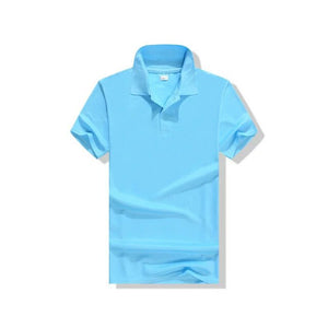 2019 new Summer Polo Shirt men Casual Short Sleeve Solid color Polos Hombre Shirts male cotton high quality Polo Shirt top tees