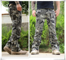 Load image into Gallery viewer, Tactical Pants 101 Airborne Casual Pants Khaki Paintball Plus Size Cotton Pockets Military Army Camouflage Cargo Pant For Men