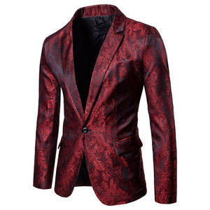 Men casual style Suit And Pants Two Pieces Sets Slim Suits Wedding Party Blazers Jacket Men's Business Groomsman suit pants Sets