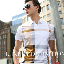 Load image into Gallery viewer, Zogga 2019 Fashion Men Polo Shirt Short Sleeve Casual Business Polo Shirts Men High Quality Clothing Plus Size XXXL Polos Shirts