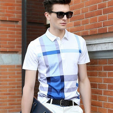 Load image into Gallery viewer, Zogga 2019 Fashion Men Polo Shirt Short Sleeve Casual Business Polo Shirts Men High Quality Clothing Plus Size XXXL Polos Shirts