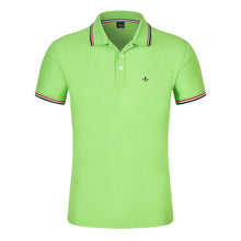 Load image into Gallery viewer, Dudalina Short Sleeve Polo Shirt Men 2019 Summer Casual &amp; Business Brand  Embroidery Striped Polos Shirts Para Hombre