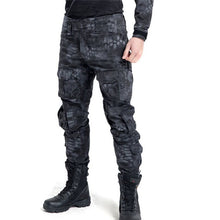 Load image into Gallery viewer, Tactical Pants Cargo Pants Men Military Knee Pad SWAT Army Airsoft Camouflage Clothes Hunter Field Work Combat Trouser Woodland