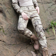 Load image into Gallery viewer, Tactical Pants Cargo Pants Men Military Knee Pad SWAT Army Airsoft Camouflage Clothes Hunter Field Work Combat Trouser Woodland