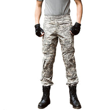 Load image into Gallery viewer, Tactical Pants Cargo Pants Men Military Knee Pad SWAT Army Airsoft Camouflage Clothes Hunter Field Work Combat Trouser Woodland