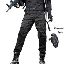 Load image into Gallery viewer, Tactical Pants Cargo Pants Men Military Knee Pad SWAT Army Airsoft Camouflage Clothes Hunter Field Work Combat Trouser Woodland