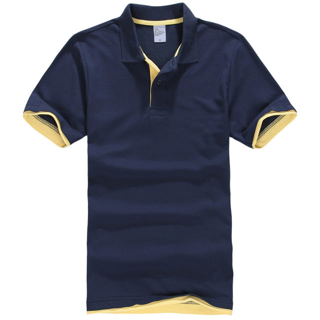 New Fashion Mens Polo Shirt 2019 Summer Hot Casual Solid Men Polo Shirt Cotton Turn-Down Collar Women Polo Shirts
