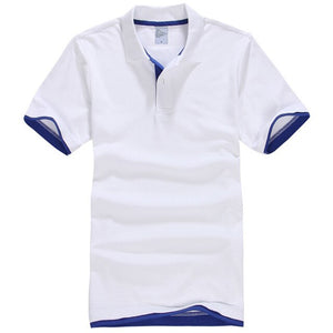 New Fashion Mens Polo Shirt 2019 Summer Hot Casual Solid Men Polo Shirt Cotton Turn-Down Collar Women Polo Shirts