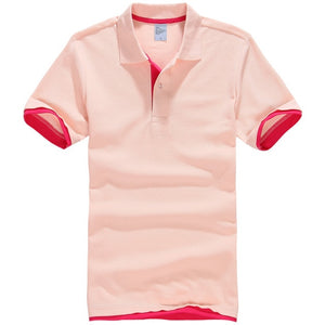 New Fashion Mens Polo Shirt 2019 Summer Hot Casual Solid Men Polo Shirt Cotton Turn-Down Collar Women Polo Shirts
