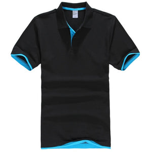 New Fashion Mens Polo Shirt 2019 Summer Hot Casual Solid Men Polo Shirt Cotton Turn-Down Collar Women Polo Shirts