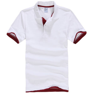 New Fashion Mens Polo Shirt 2019 Summer Hot Casual Solid Men Polo Shirt Cotton Turn-Down Collar Women Polo Shirts