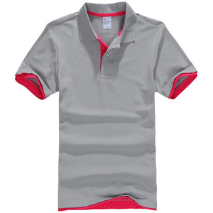 New Fashion Mens Polo Shirt 2019 Summer Hot Casual Solid Men Polo Shirt Cotton Turn-Down Collar Women Polo Shirts
