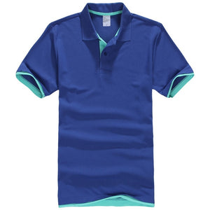 New Fashion Mens Polo Shirt 2019 Summer Hot Casual Solid Men Polo Shirt Cotton Turn-Down Collar Women Polo Shirts