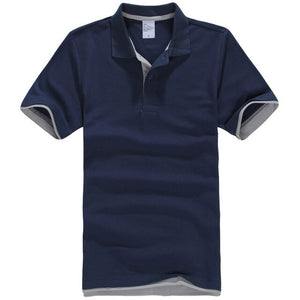 New Fashion Mens Polo Shirt 2019 Summer Hot Casual Solid Men Polo Shirt Cotton Turn-Down Collar Women Polo Shirts