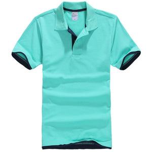 New Fashion Mens Polo Shirt 2019 Summer Hot Casual Solid Men Polo Shirt Cotton Turn-Down Collar Women Polo Shirts